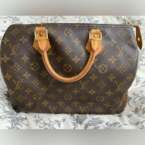 AUTHENTIC Louis Vuitton monogram speedy 30